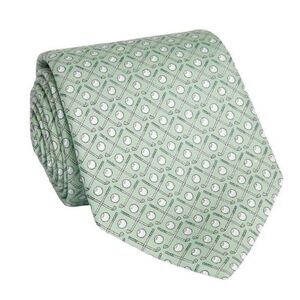 Vineyard vines men’s Green golf ball, Thai 100% silk